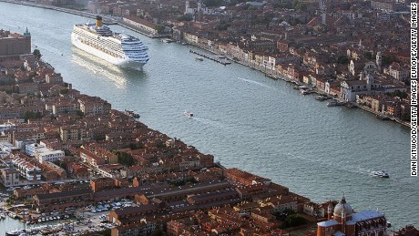 Venice will stop letting huge cruise ships dock in its historic center 
