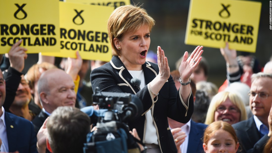 Scottish Referendum In Doubt After Steep Losses For Snp In Uk Vote Cnn 