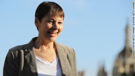 The Green Party&#39;s Caroline Lucas retains her seat in Brighton Pavilion.