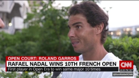 Nadal enjoys a &#39;unique&#39; French Open victory
