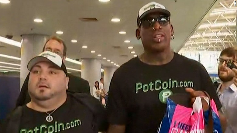 Rodman: Pretty sure Trump happy about NK trip