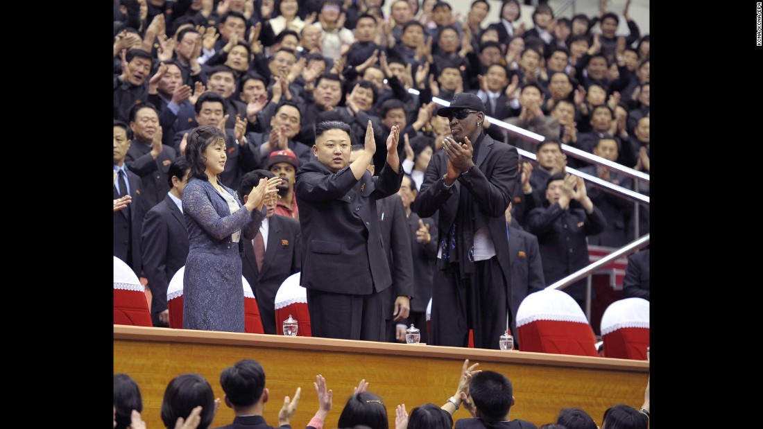 Report Dennis Rodman Reveals Name Of Kim Jong Un S Baby Daughter Cnn