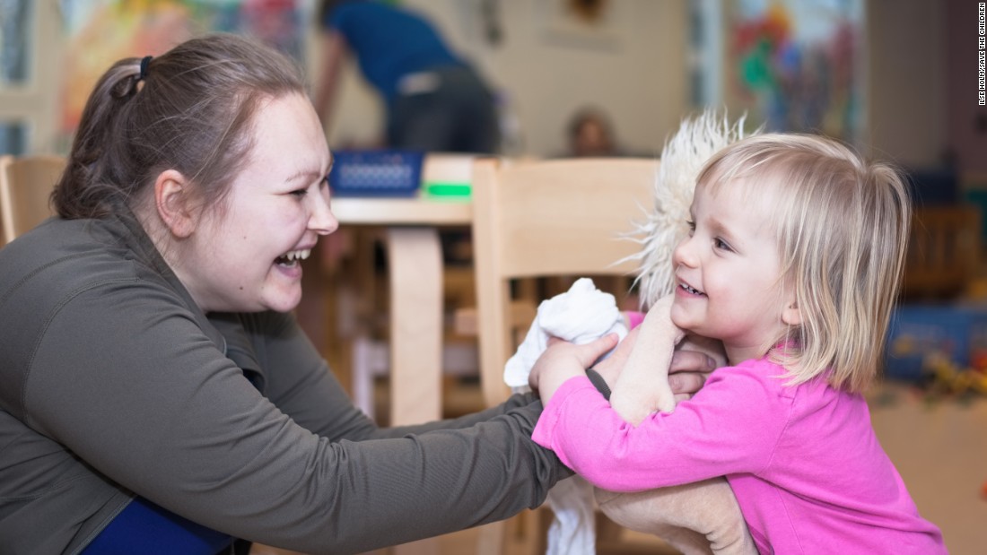 &lt;strong&gt;Finland: &lt;/strong&gt;A 2-year-old at her public day care in Helsinki. Only 2% of primary- and secondary-school-age children are out of school in Finland.