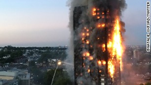 How the West London fire unfolded