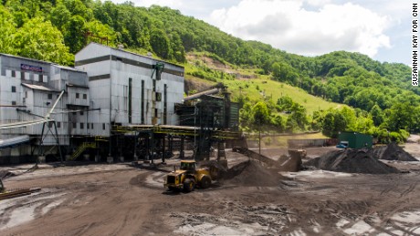 A view of the Superior Processing  Inc. coal mine in McDowell County, West Virginia.