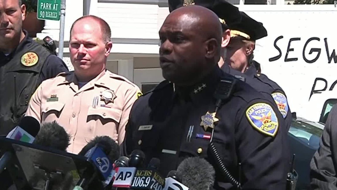 San Francisco Police Suspect Wore Ups Uniform Cnn Video 6229