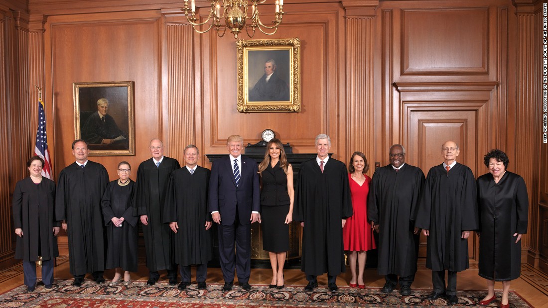 Trump adds five to Supreme Court list but no vacancy CNNPolitics