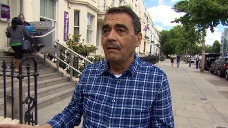 Sabah Abdullah describes losing his wife while fleeing the Grenfell Apartment fire in London and his desperate search to find her.