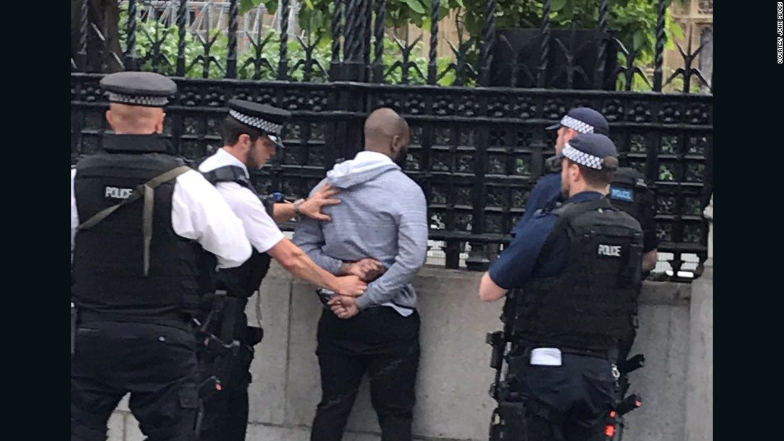 UK Parliament: Man Arrested On Suspicion Of Knife Possession - CNN