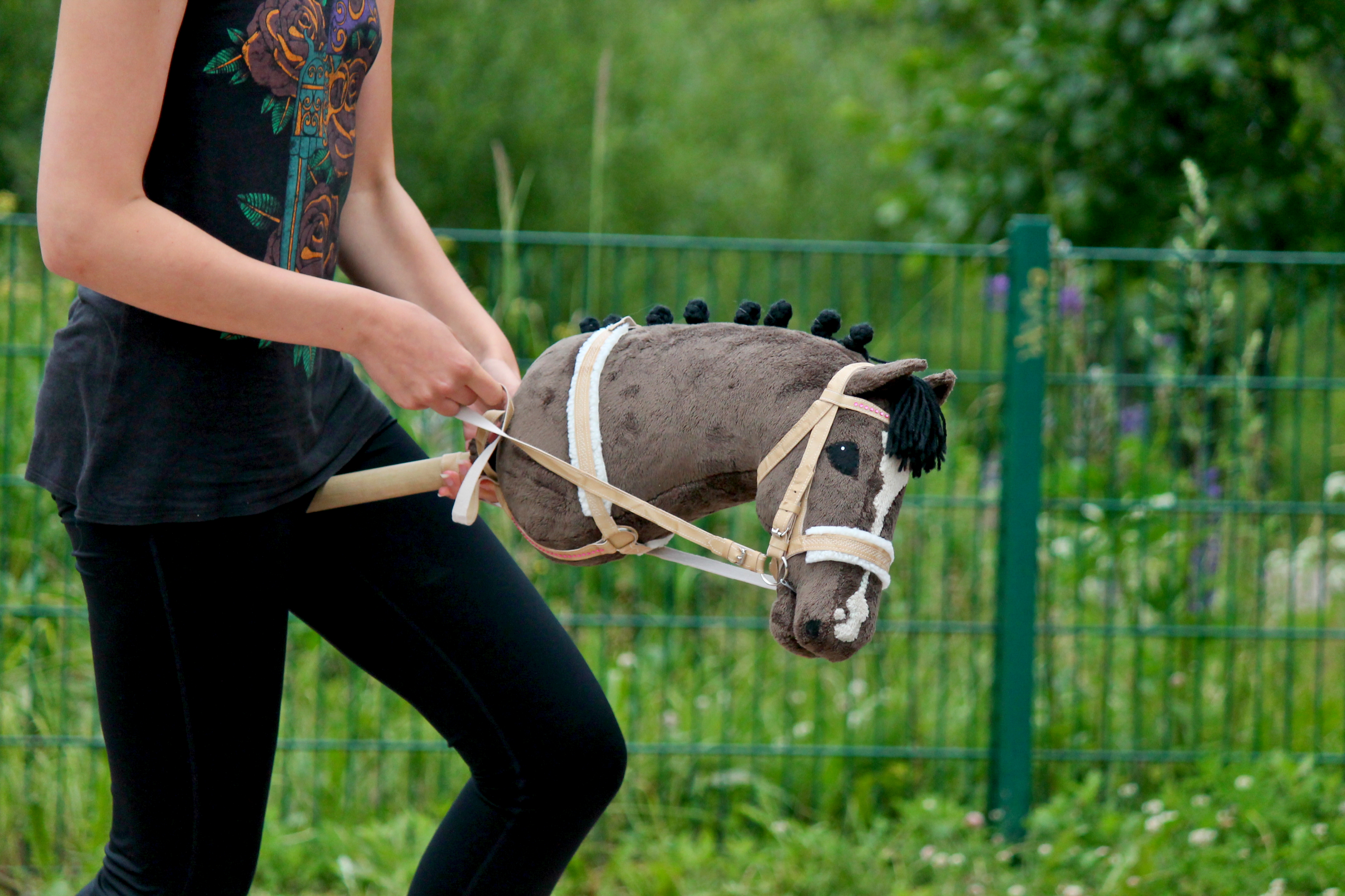 riding stick horse