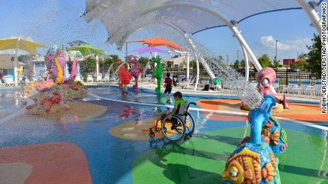 The main goal of Morgan&#39;s Inspiration Island: inclusion for those with and without disabilities. 