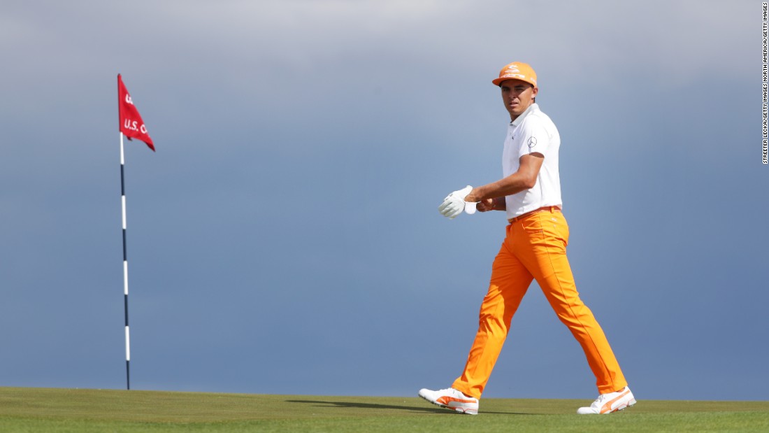 Popular American Rickie Fowler had to settle for another near miss in a major as he struggled to get his challenge going and ended up in a tie for fifth.