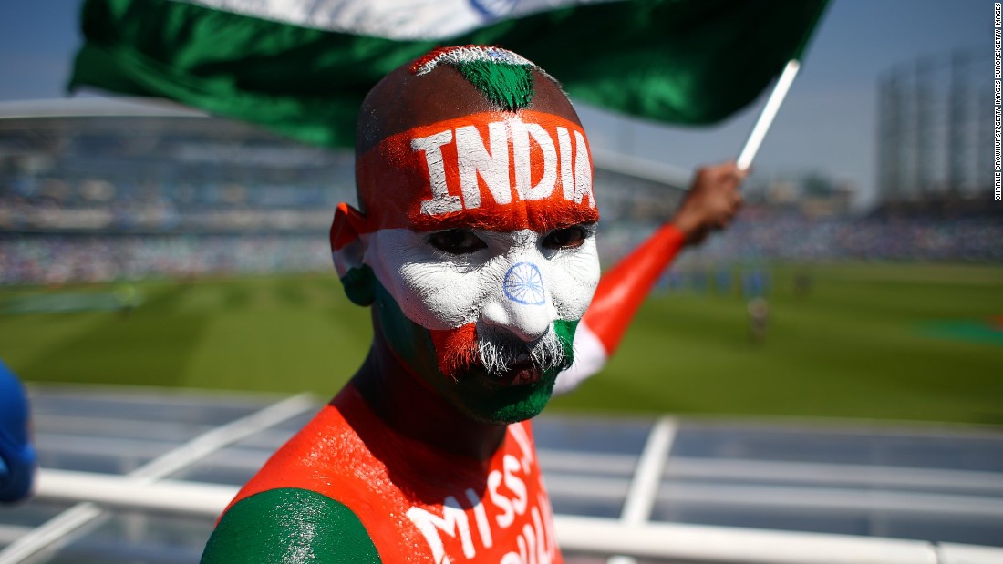 For some, attending the final In London was reason enough to go all-out with the face paint. This particular fan was dressed to impress. &lt;br /&gt;