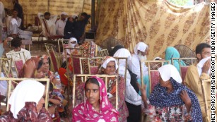 Heat stroke patients seek relief in Karachi, Pakistan, in 2015. That year's heat wave claimed over 4,000 lives in Pakistan and India.