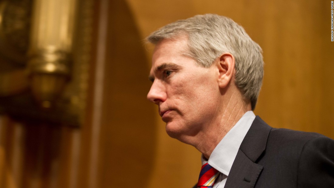 GOP Senator Rob Portman calls on Republican leaders to ‘stand up’ against rep.  Marjorie Taylor Greene