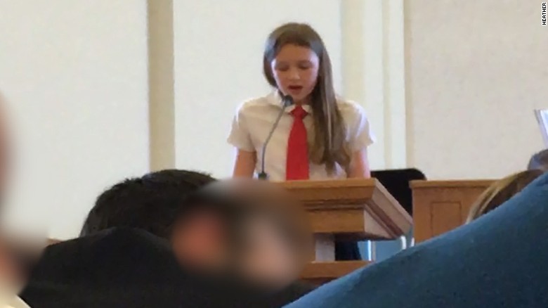 12 Year Old Girl Comes Out To Her Mormon Congregation Cnn