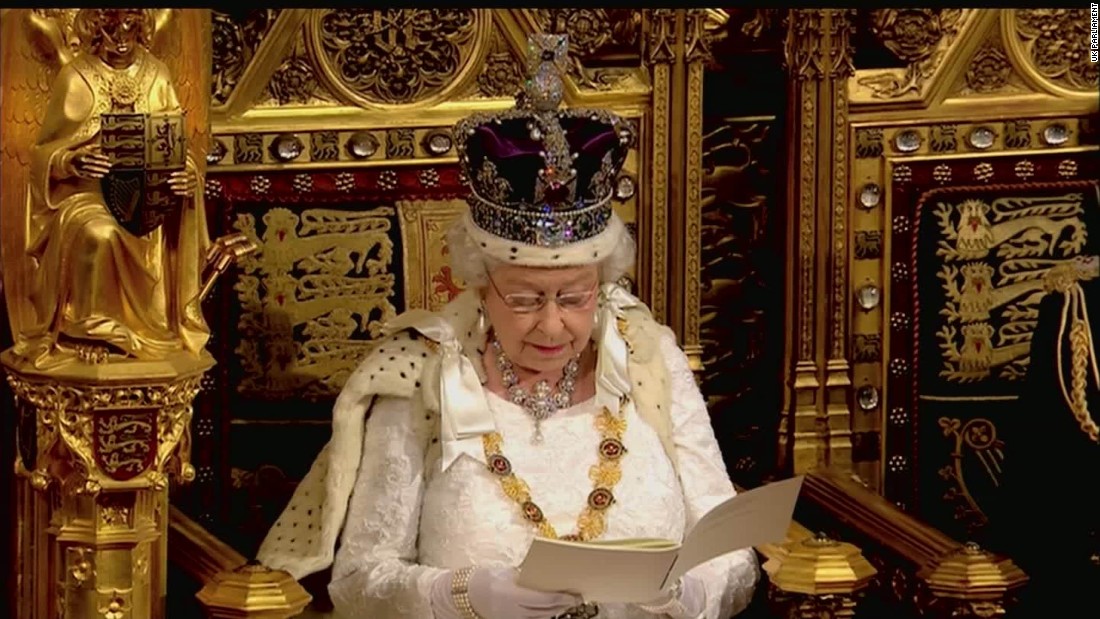 Queen's speech will officially open Parliament CNN Video
