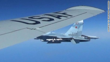 US Releases Dramatic Photos Of 'unsafe' Russian Jet Intercept - CNNPolitics