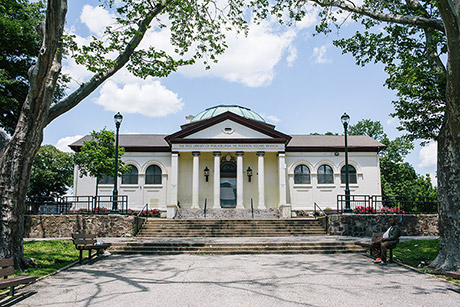 McPherson Square Library sits on the edge of Philadephia&#39;s Kensington neighborhood, where drugs and poverty lace daily life.