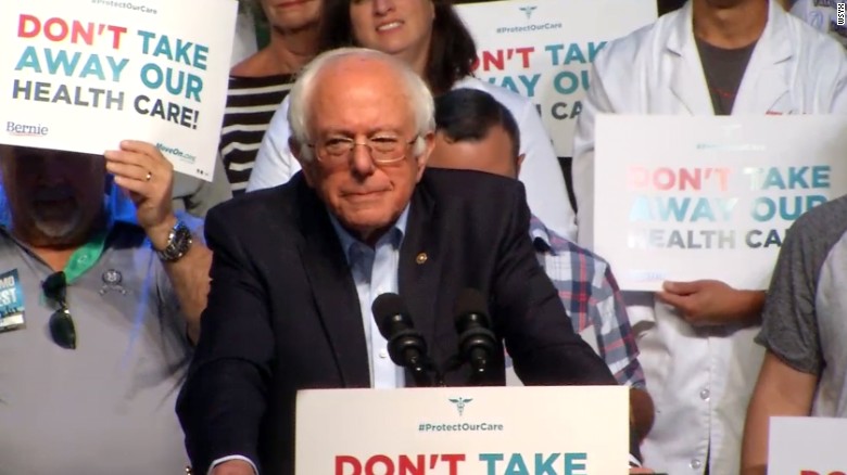 Bernie Sanders is showing how he'd run against Trump in 2020 - CNNPolitics