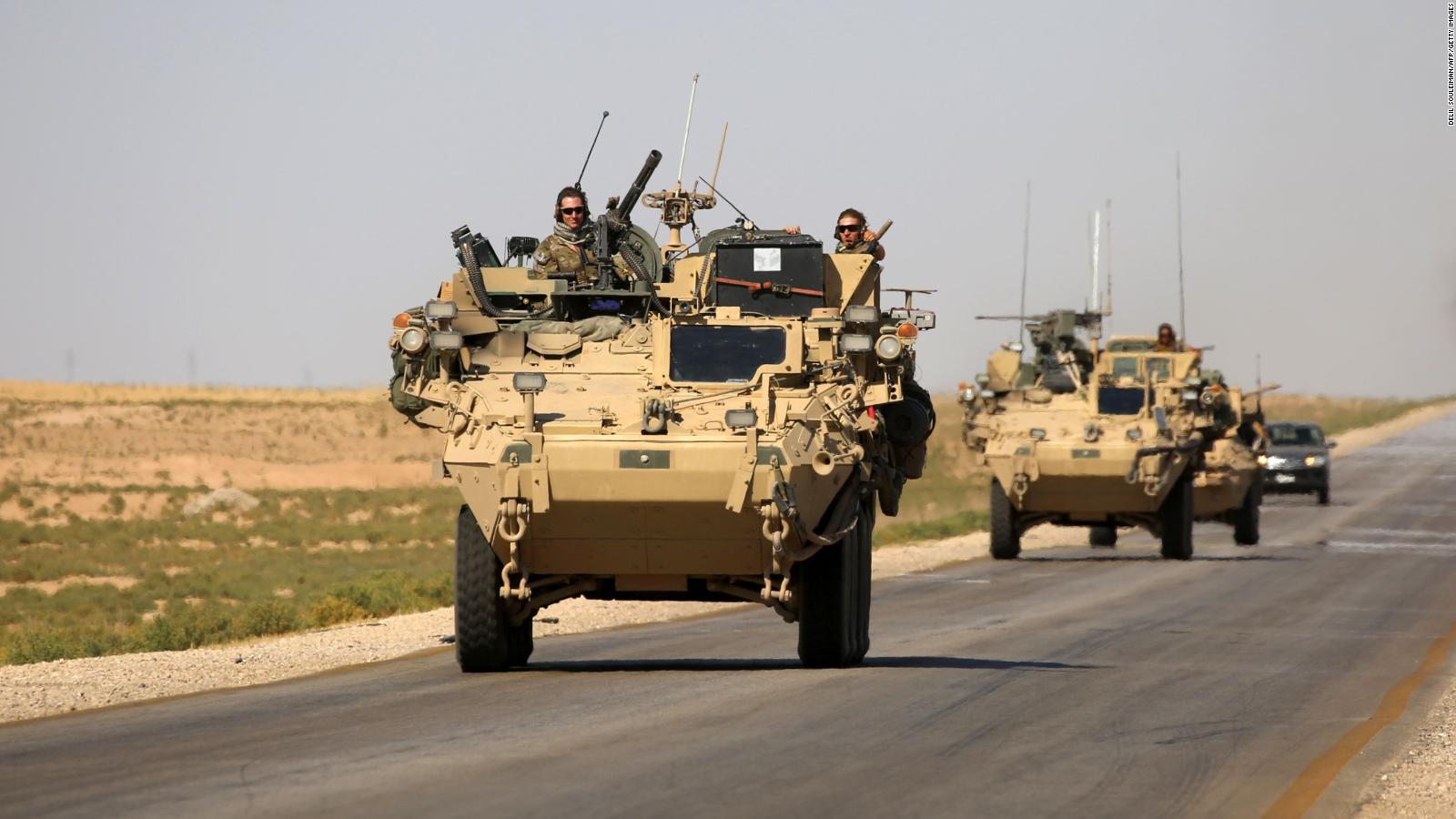 US sending armored vehicles into Syria as Trump says 'we are out ...