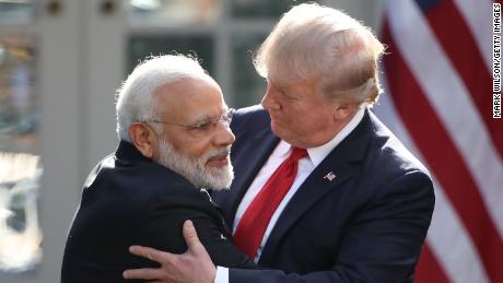 The answer to Trump&#39;s handshake, a bear hug