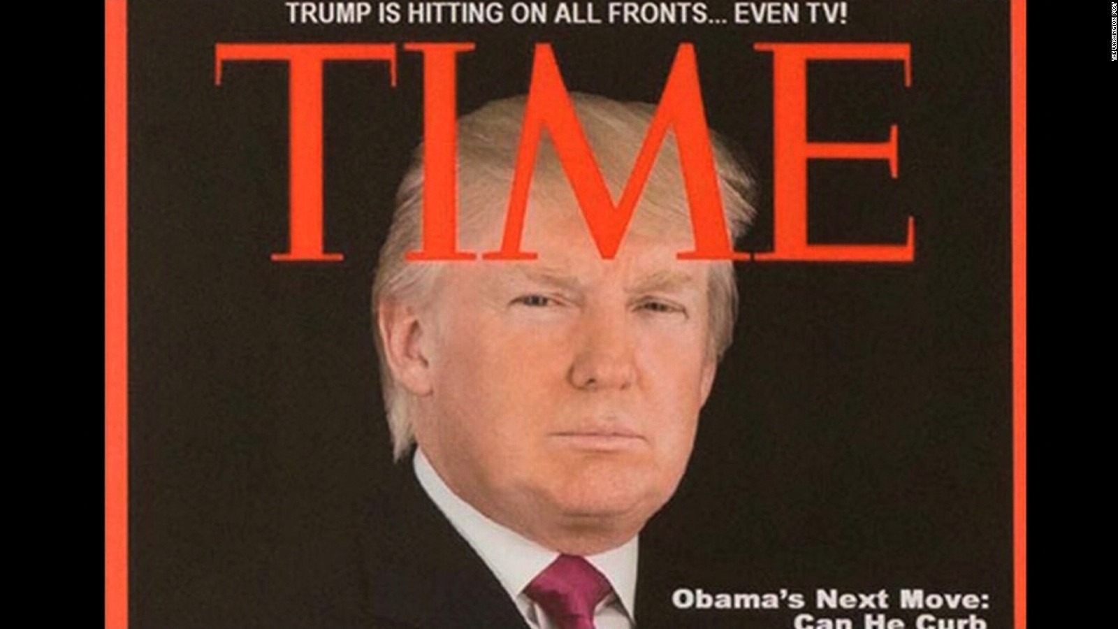 Faking a Time magazine cover is the most Trump thing ever - CNNPolitics