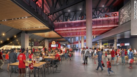 Atlanta Hawks Unveil Philips Arena Transformation Plan Cnn