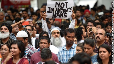 #NotInMyName: Indians protest against rise in mob violence 