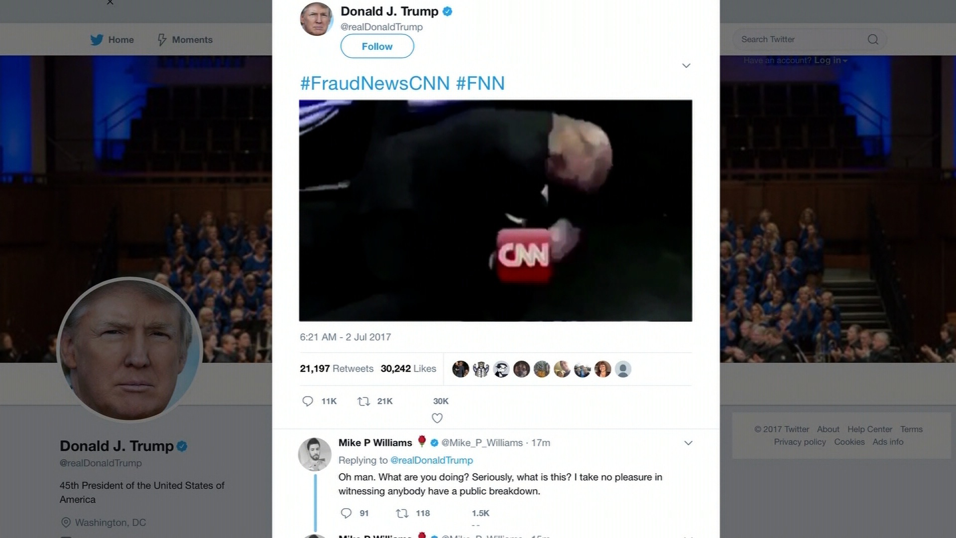 How Cnn Found The Reddit User Behind The Trump Wrestling Gif