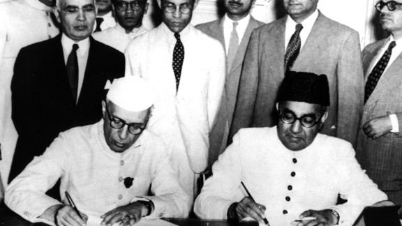 Nehru and Liaquat Ali Khan, Pakistan