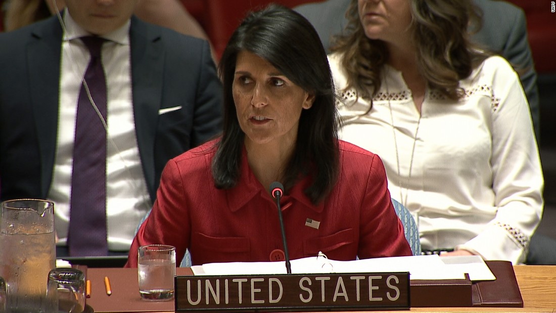 Haley: Us Will Use Military Forces If We Must - Cnn Video