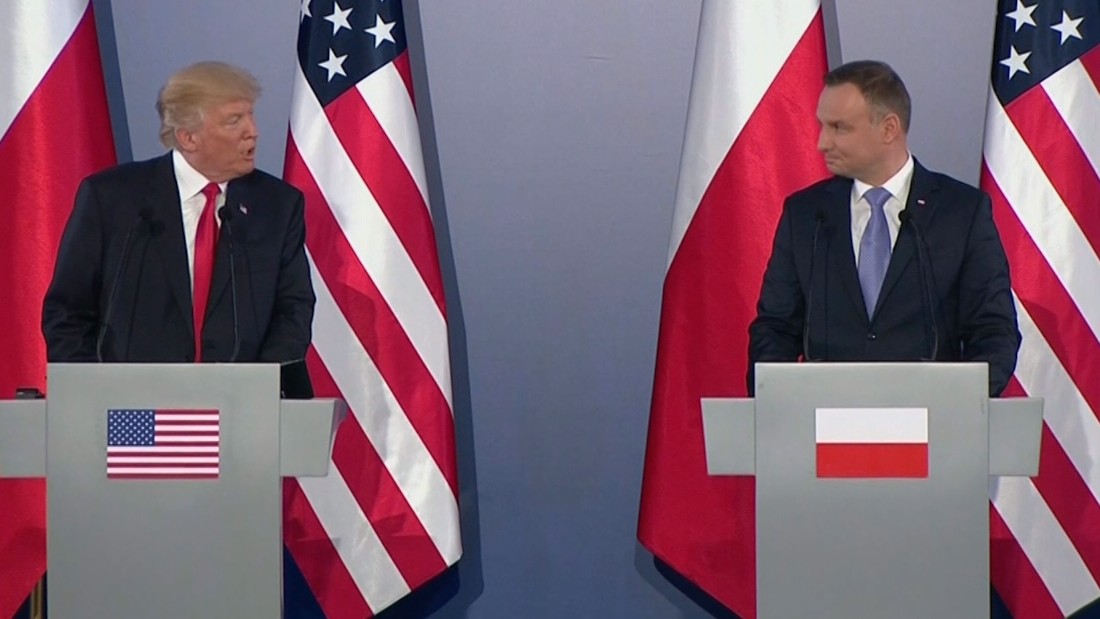 Trump holds news conference in Poland (full) CNN Video