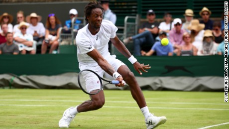 France&#39;s Gael Monfils has never advanced past the third round at Wimbledon. 
