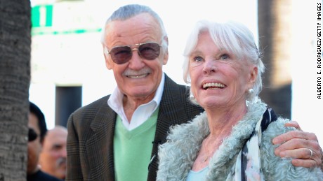 Comic book legend Stan Lee and his wife Joan Lee were devoted to each other. 