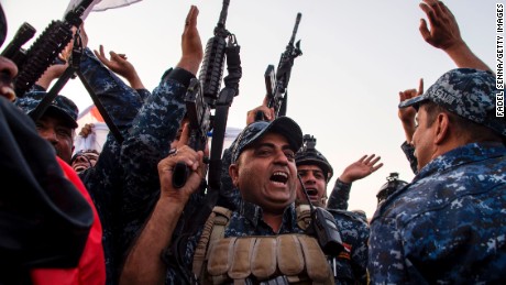 Free at last: Mosul declared &#39;liberated&#39; from ISIS