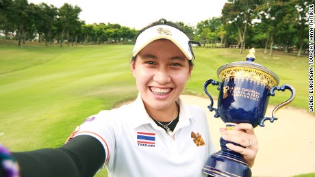 Thai teenager Atthaya Thitikul won the Ladies European Thailand Championship at the weekend