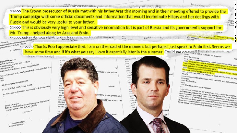 Donald Trump, Jr.,'s Love for Russian Dirt