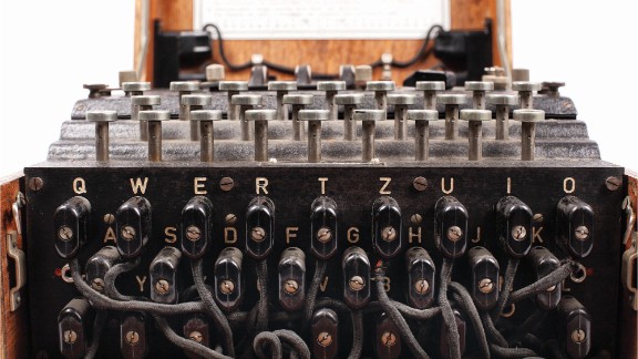 Rare Enigma Machine Fetches 45 000 Euros At Auction Cnn