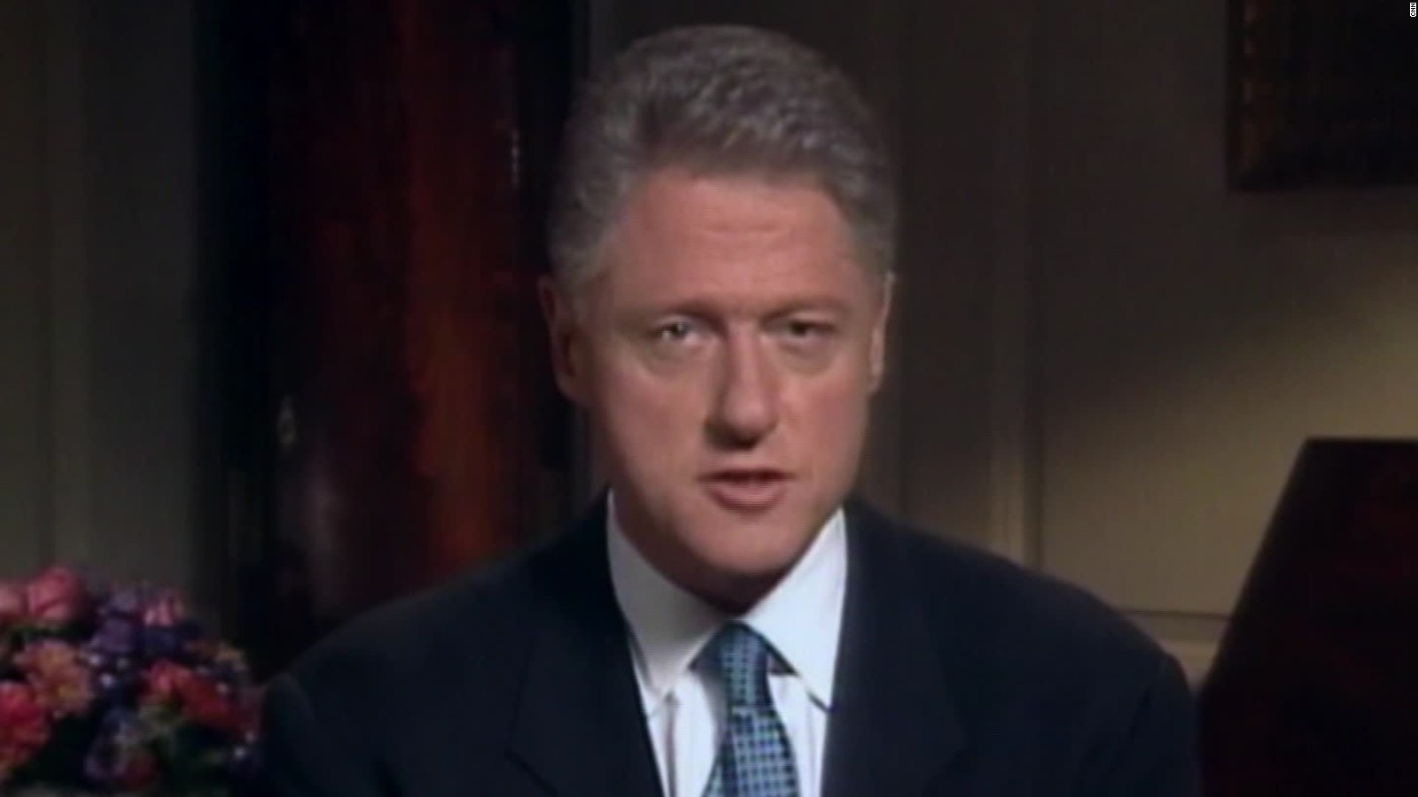 When Clinton Admitted To The Lewinsky Affair Cnn Video 9449