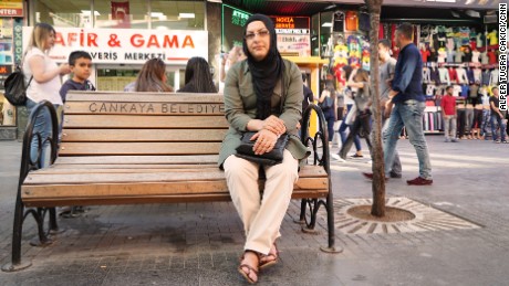 Demet Akbulut&#39;s husband felt compelled to join his neighbors in the streets that night.