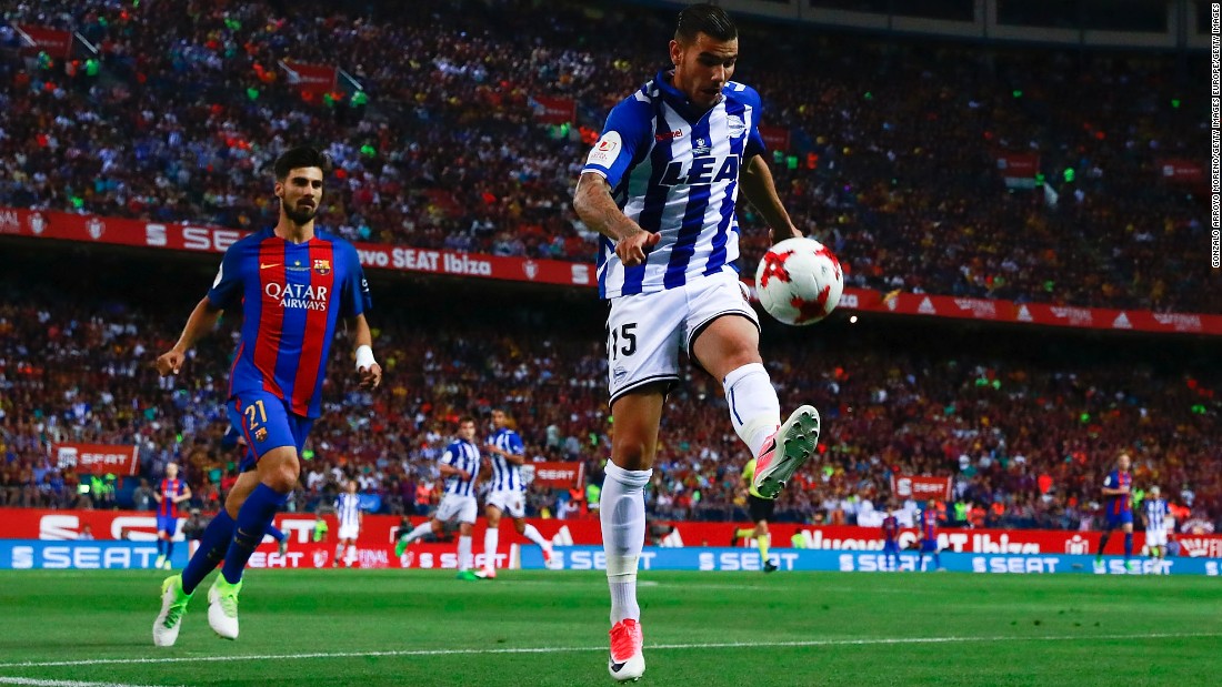 Theo Hernandez has become one of the few that have dared to make the cross-city switch from Atletico to Real Madrid following his eye-catching performance whilst on loan at Deportivo Alavés. The 19-year-old made 37 appearances for the Basque side, averaging two tackles per game. 