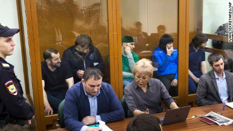 A Russian court last month found the five men guilty of involvement in Nemtsov&#39;s killing. 
