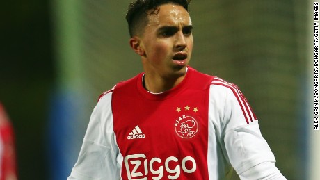 Nouri played 15 league and cup games for Ajax last season.