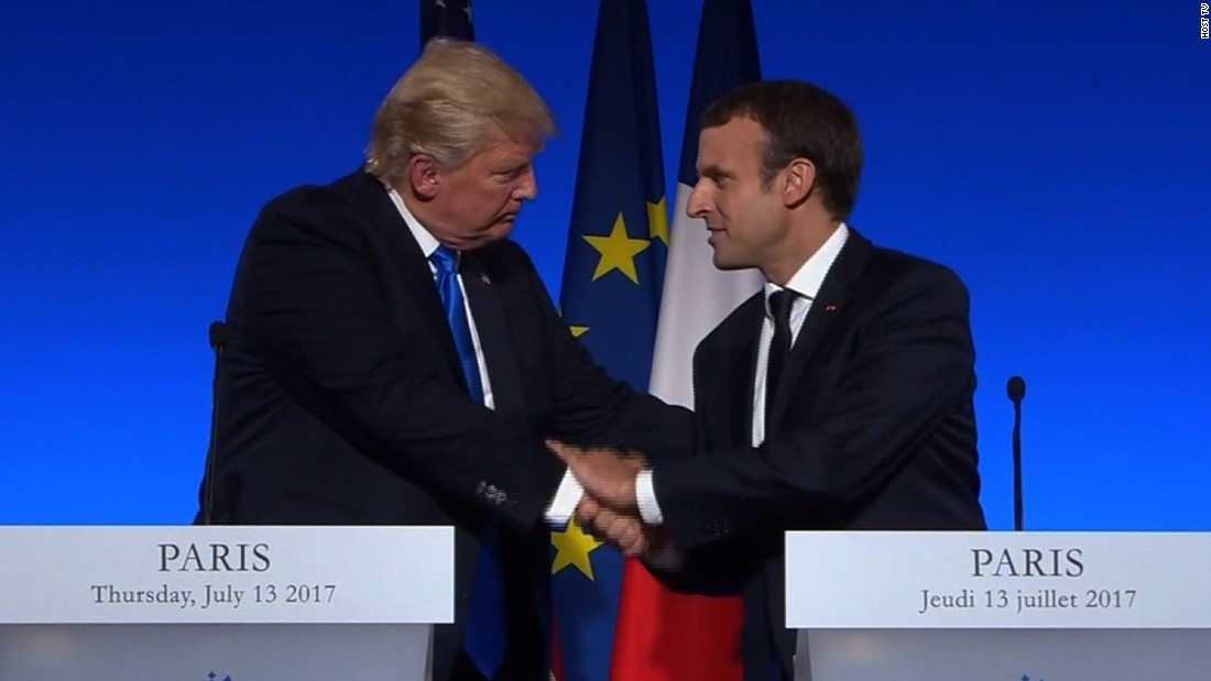 Can Macron guide Trump back to center stage? - CNN