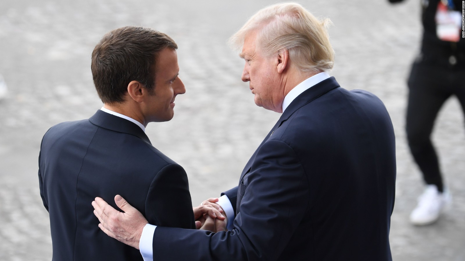 Climate Remains A Rift Amid Trump Macron Friendship Cnnpolitics