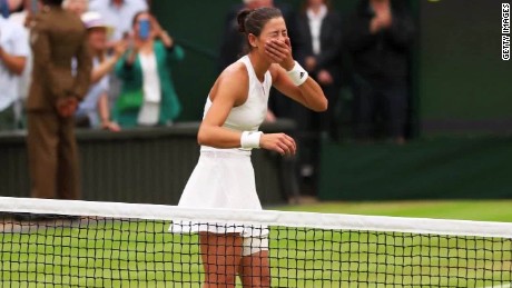 Wimbledon champ went to bed early