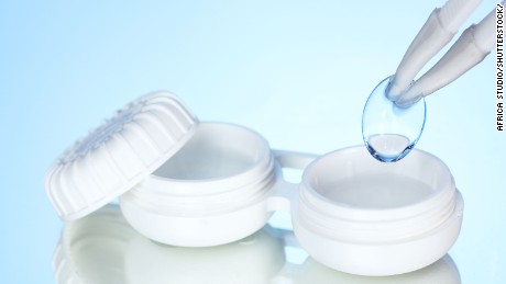 Do you wear contact lenses? You should switch to glasses to stop spreading the virus 