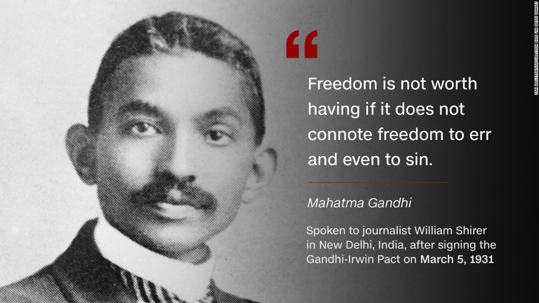 Mahatma Gandhi Soldier Of Peace