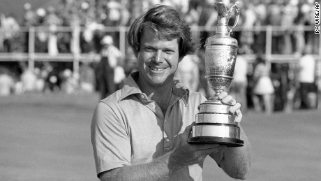 Watson beat Nicklaus by a shot